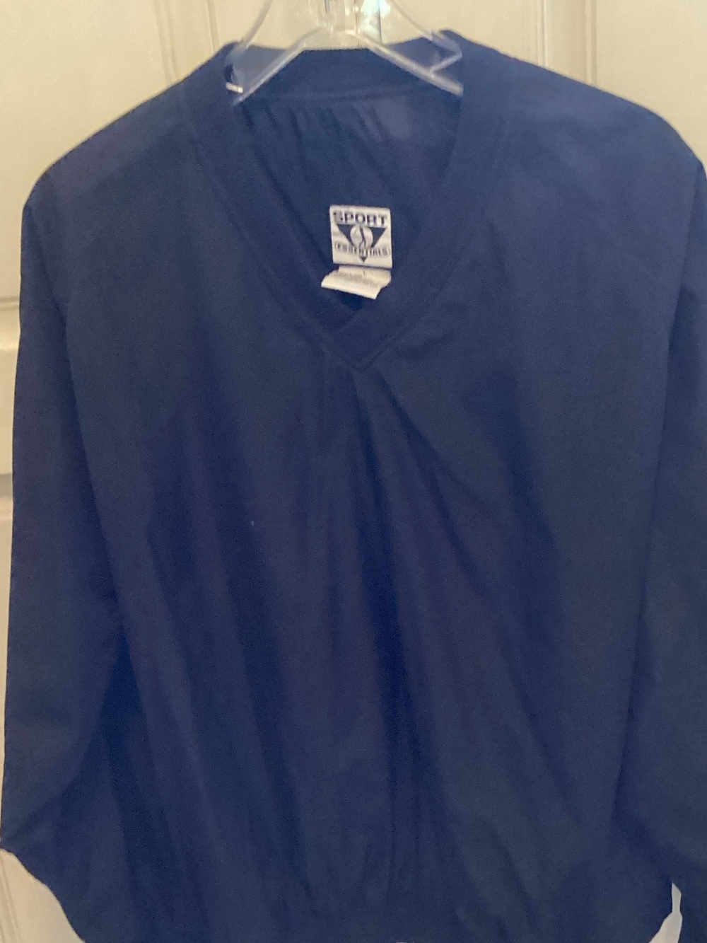 Sport Essentials Black V-Neck Long Sleeve Shirt